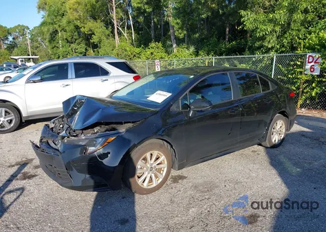 2025 Toyota Corolla Le z USA, uszkodzony, nr VIN 5YFB4MDEXSP256214